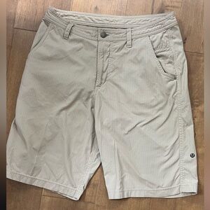Lululemon Mens Kahuna Chino Casual Golf Shorts 32